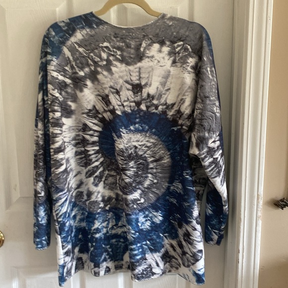 modes crystal cotton blend XL oversized print slip on top - Picture 5 of 5